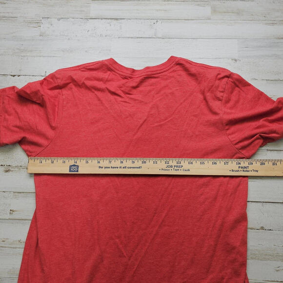 Texas Tech University Red Raiders Women's HURLEY Cotton Blend V-Neck Graphic Tee - Picture 5 of 5